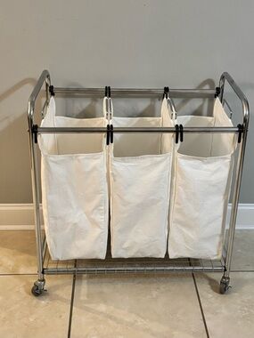 Honey Cab Do Heavy Duty Triple Sorter Extra Large White & Chrome